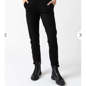 Saint and Sofia Black Finsbury Tapered Pant NWT 14